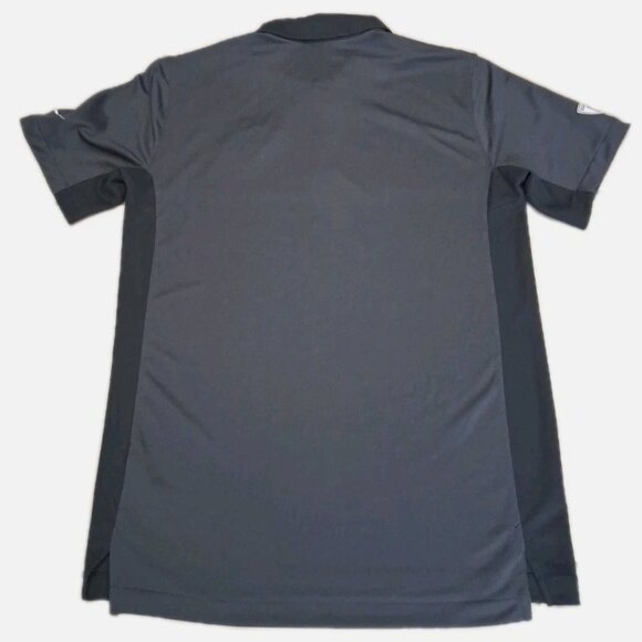 Nike Tennessee Titans Polo Shirt Mens Medium Dri-Fit NFL Equipment Gray Training - Picture 2 of 10